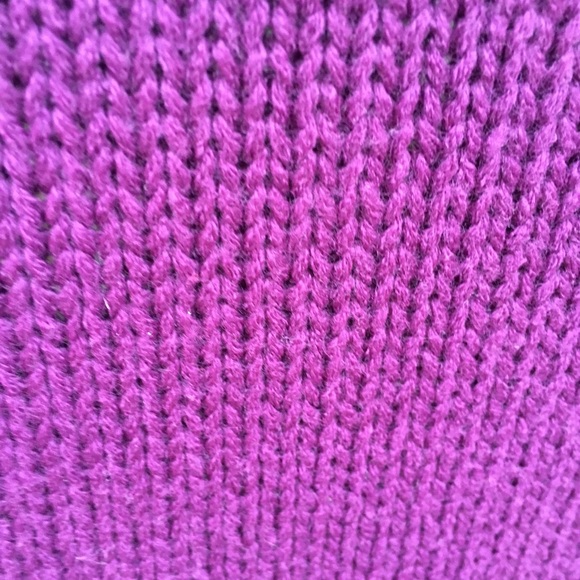 De Rotchild Purple Cowl neck Sweater Size L - Picture 6 of 8